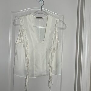 Zara Fringe Top